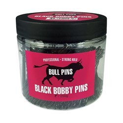 BULL Bobby pins - heavy duty super strong - black